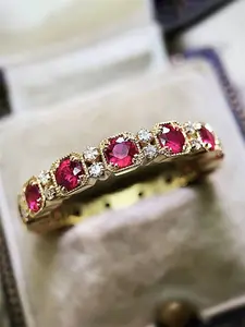 1 PC Glamorous Cubic Zirconia Cluster Stone Engagement Ring For Women For Engagement Anniversary Party Jewelry Valentine's Day Gift