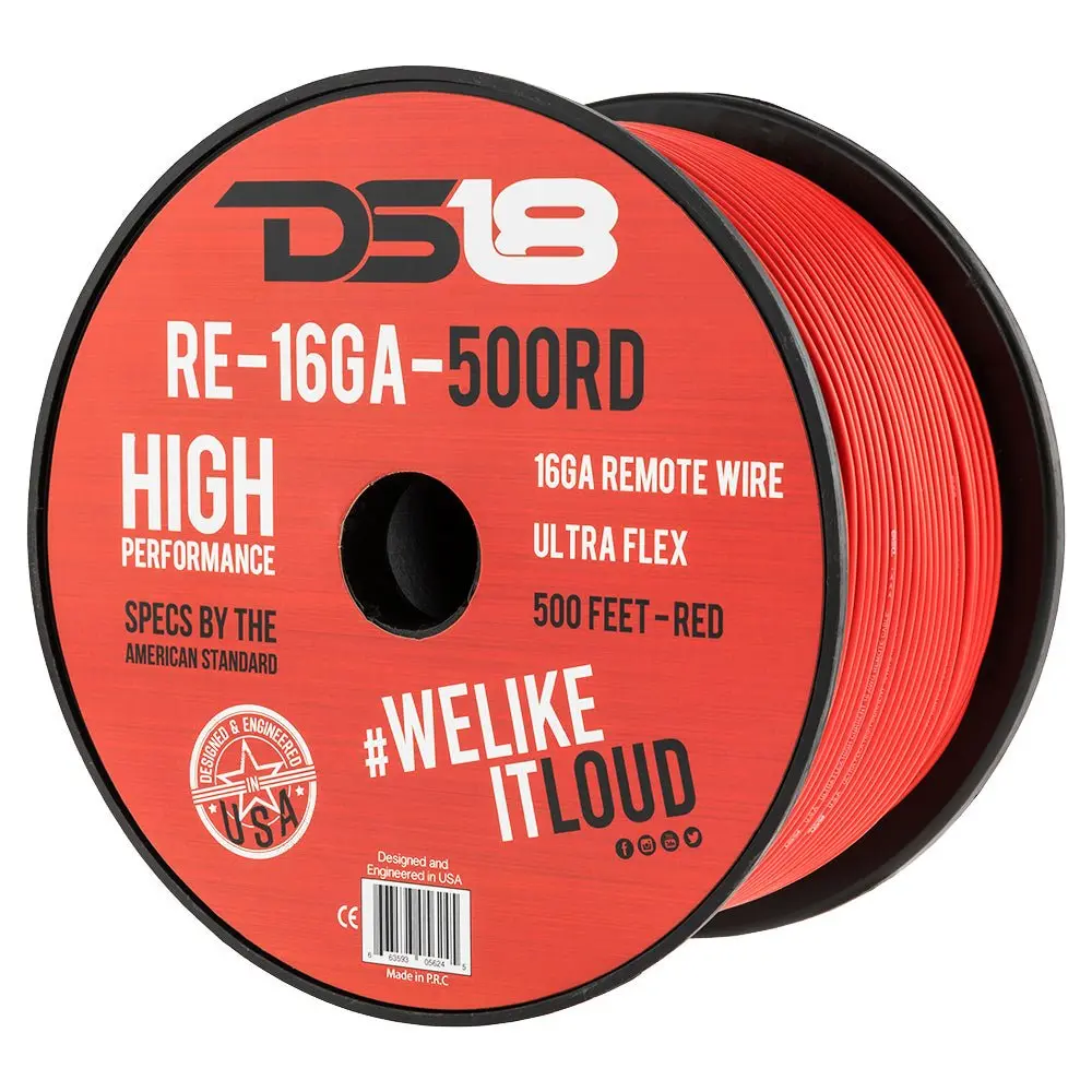 16-GA Remote Wire Primary Wire 500 Feet 16-GA Remote Wire Primary Wire 500 Feet