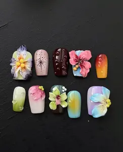 Jenna--(US)5~~15 Bags Handmade Nails Open InLive Crystal LiveRoom