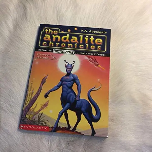 USED Book - Elfangor's Journey (The Andalite Chronicles, No.1) by Katherine A. Applegate (Paperback) - english