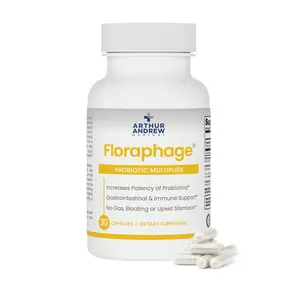 Arthur Andrew Floraphage Prebiotic Formula & Probiotic Multiplier for Digestive & Immune Health