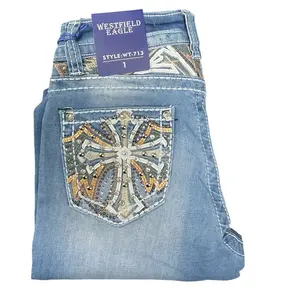 Westfield Eagle Woman’s Jeans for Women - Comfortable and Stylish - Womenswear, Bottom