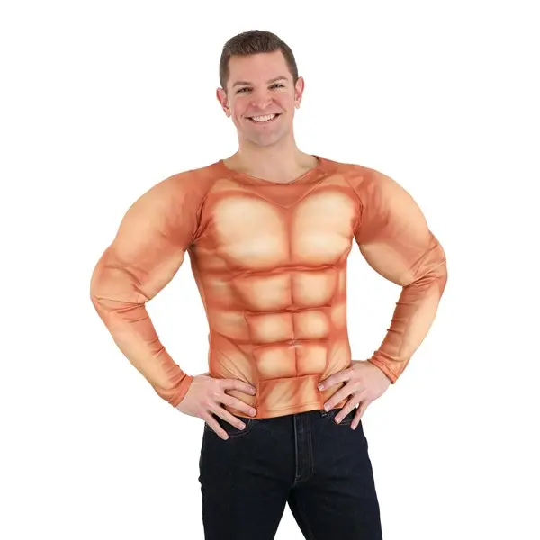 Adult Padded Muscle Shirt