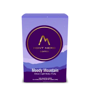Moody Mountain - K Cup - Light Roast Blend - Citrus, Light Body, Fruity