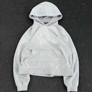 'Heather Grey' Blank Hoodie