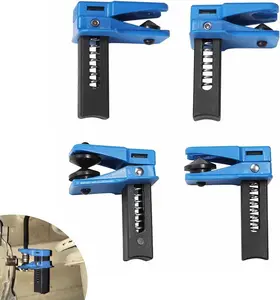 (4PCS) Car Brake Line Clamp, Car Brake Oil Line Plug Tool, Brake Line Plug Automatic Fluid Stop Clamp Set, Universal for Most Cars (Blue)