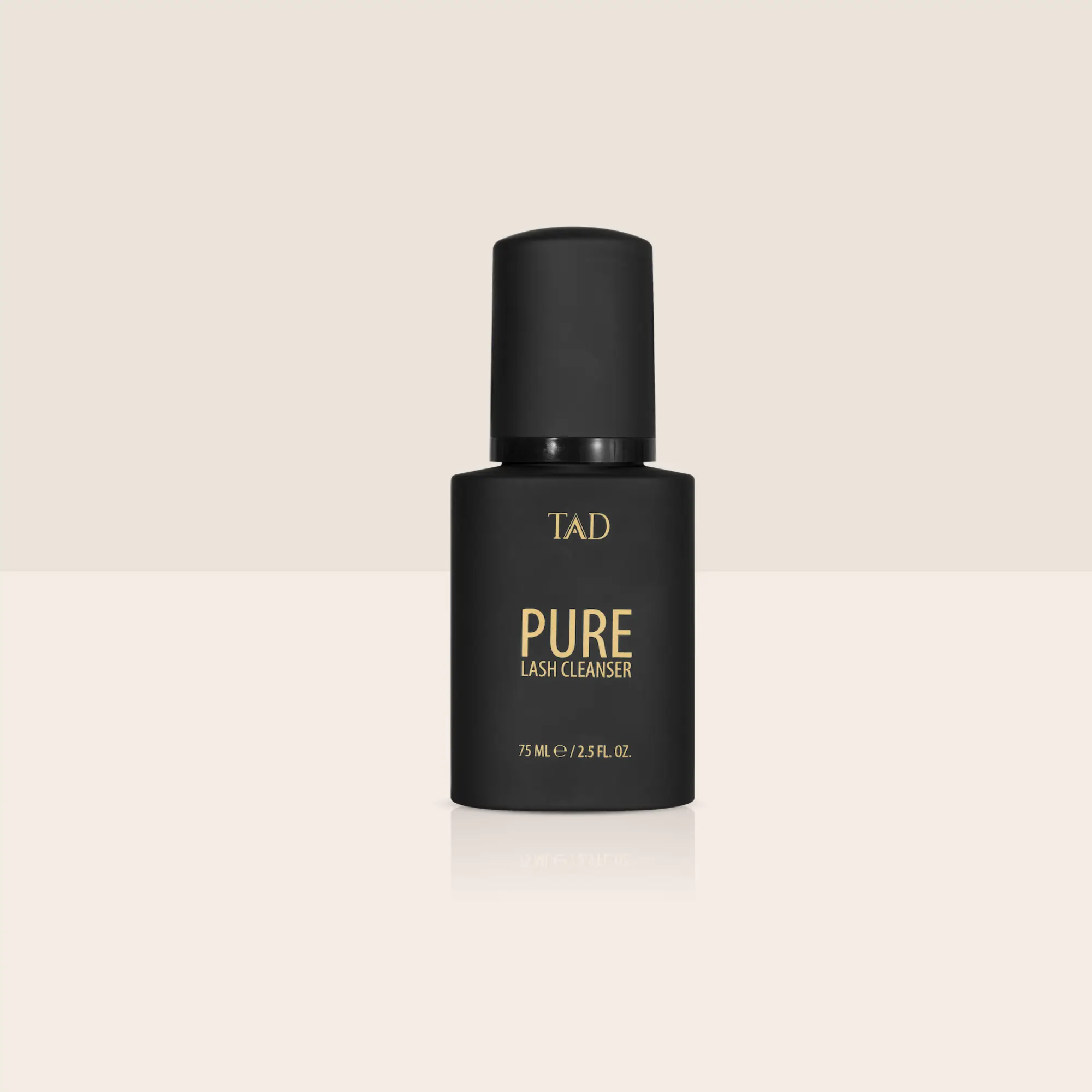 TAD Beauty Pure Lash Cleanser 75 ml | Keeps DIY Lash Clusters Fresh & Healthy | FDA-Registered in Texas | Made in USA | Daily Cleansing for Stunning Lashes Makeup Remover Oil Makeup Remover Tool