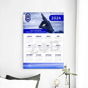 Zeta Phi Beta Frameless 2024 Calendar