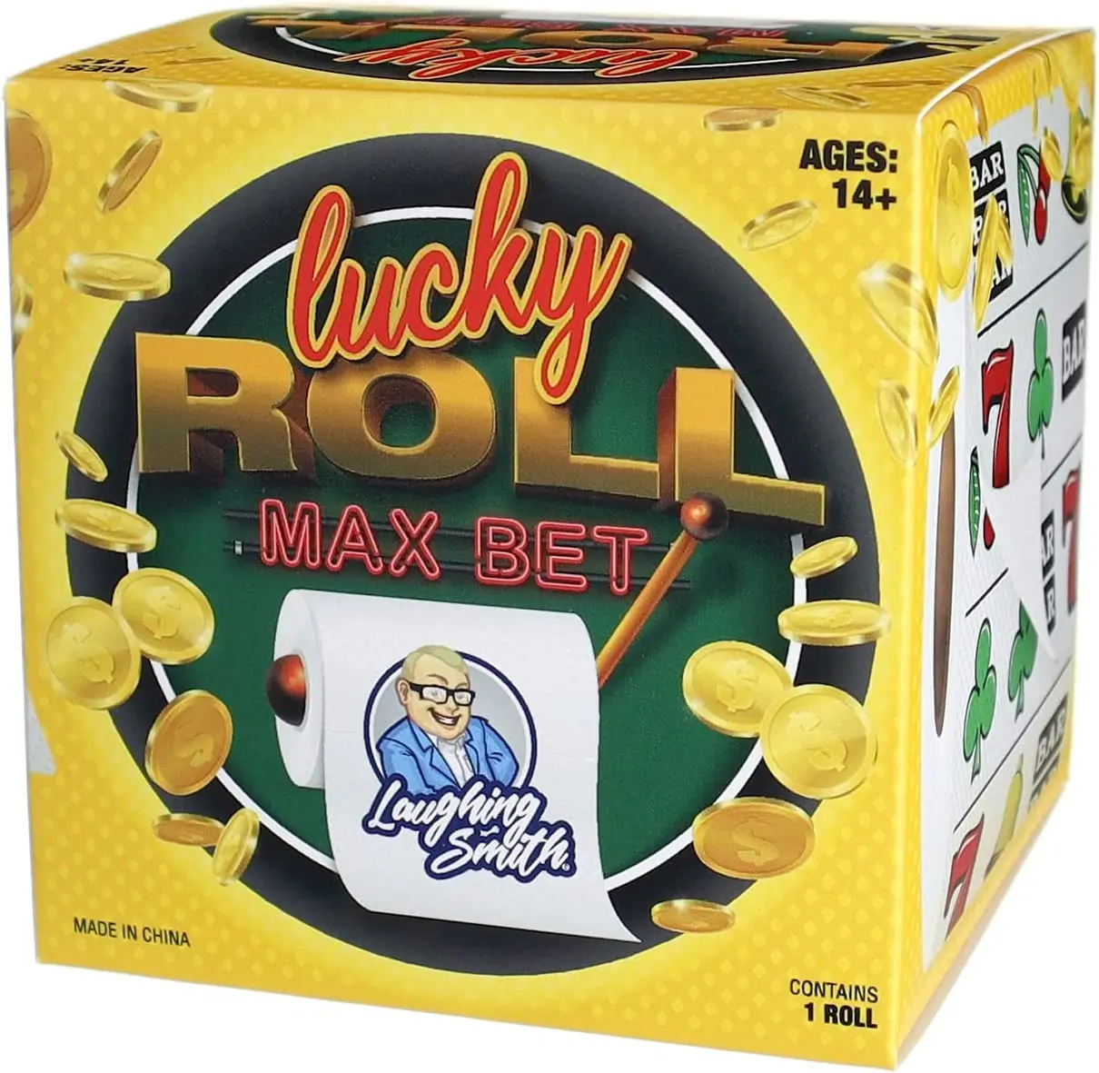 Laughing Smith Lucky Roll Max Bet Novelty Toilet Paper - Casino Toilet ...