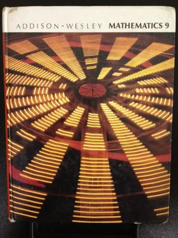 USED Book - Mathmatics 9 by M.V. Kelly (Hardcover) - english