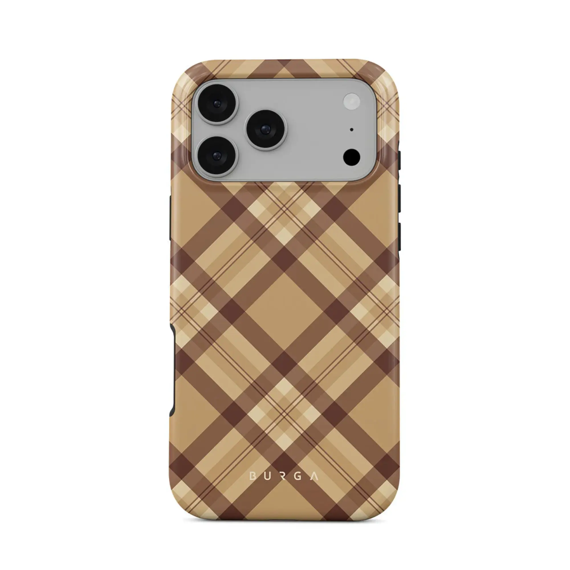 Burga Coffee Break Tough/MagSafe Case for iPhone 17, 16, 15, 14, 13, 12, 11, Pro Max, XS, XS Max, Stylish and Protective Cover, Heavy Duty Shockproof Trendy Phone Shell