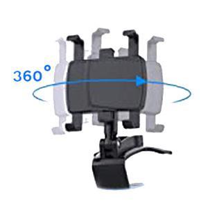 Universal Car Phone Holder Mount,360 Degrees Rotation Dashboard Phone Holder [Upgrade Clip Never Fall],car Phone Mount for iPhone,Samsung,Google,Nokia,and 4 to 7" Smartphones