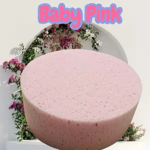 Round colorful sponge for diy uses