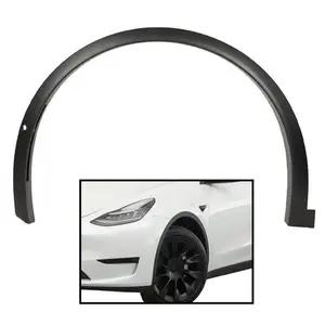 Fit For 2016-2021 Tesla Model X Front Left Fender Flare Wheel Well Arch Molding