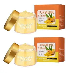 Turmeric Face Cream for Face - Natural Turmeric Moisturizer Cream for Soothing & Hydrating - Vitamin C Turmeric Anti Aging Face Cream Smoothes Fine Lines, Daily Moisturizer for Face and Body