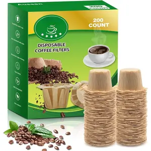 Disposable Coffee Paper Filters Replacement Kerig Filter Fit   Single Serve Filter Brands Compatible with  Single Serve Pods  Coffee Maker (, 200 count)