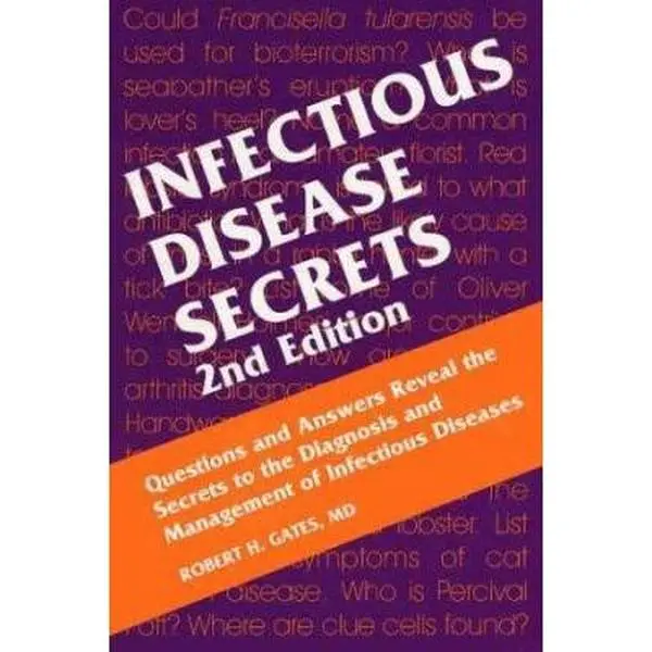 USED Book - Infectious Disease Secrets by Robert H. Gates MD  FACP (Paperback) - english