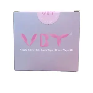 VBY Nipple Cover Kit Breast Tape Kit Lift Up Your Breasts Nude One Size Full Cover for Comfort and Confidence