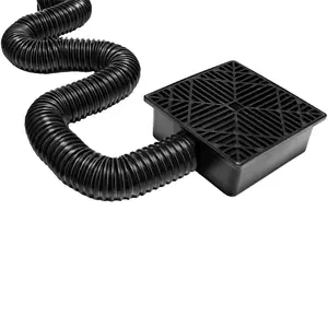 Flexible Outdoor Garden Hose, Adjustable Flexible Extensions Drain Pipe Adapter, Water Pipe for Yard & Lawn, Expandable Hose