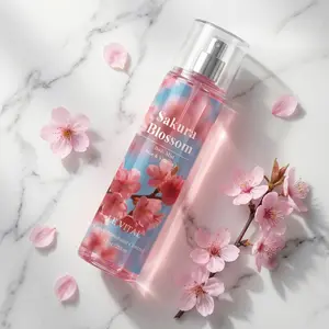 Le vital Sakura Scent Body Mist for Women | 2.5 fl oz / 75ml | Crafted for Special Occasions, This Soft and Captivating Scent Is a Must-Have for Dates and Parties