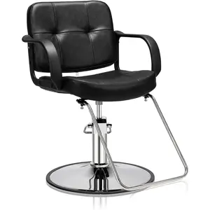 OmySalon Salon Styling Chair Heavy Duty for Stylist Hair Cutting, Hydraulic Barber Swivel Chair, Hairdressing Tattoo Beauty Spa Equipment