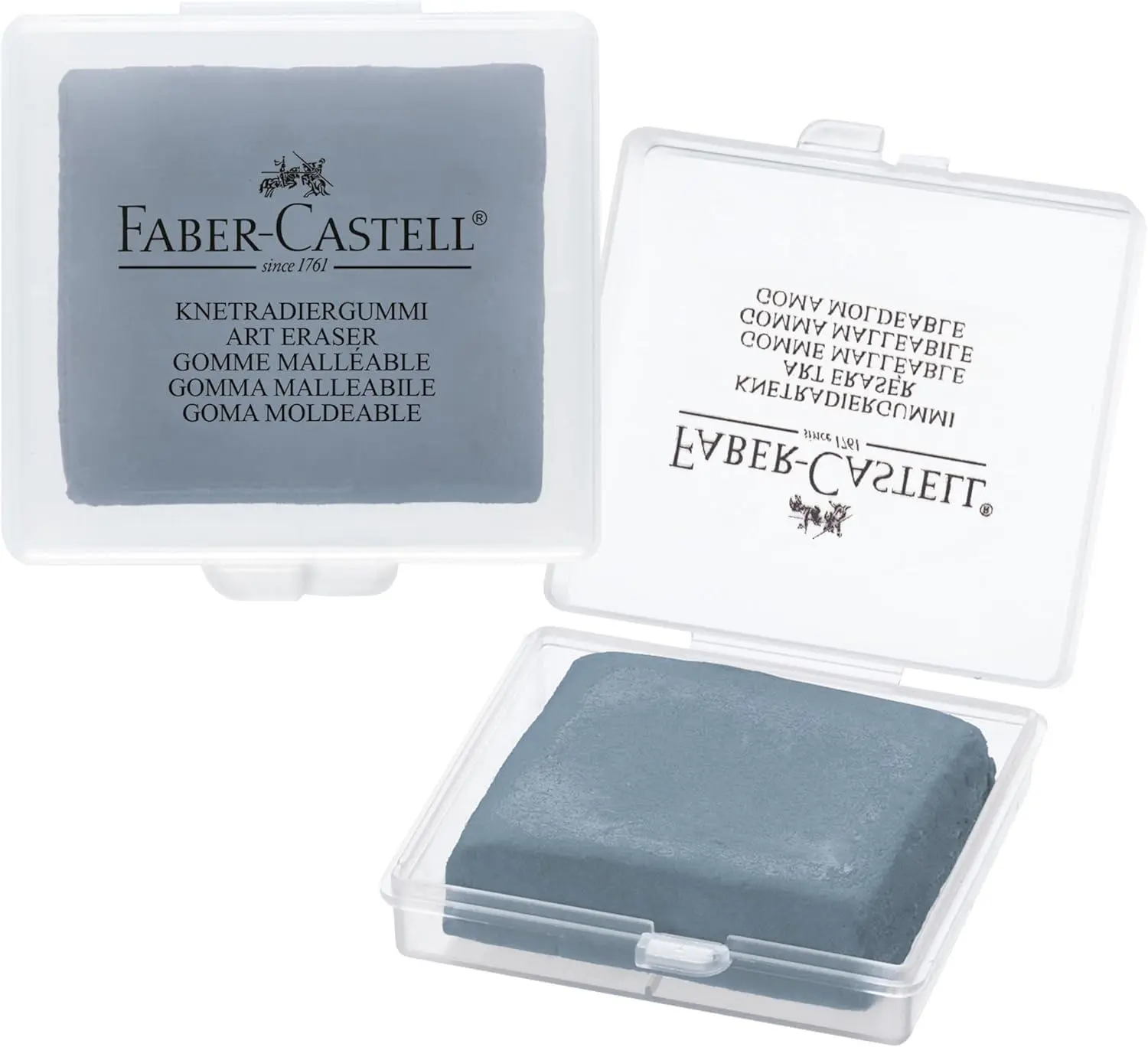 Kneaded Eraser, Grey - Large - #587531 Faber-Castell