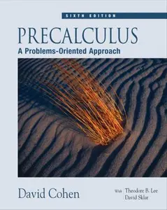 USED-Precalculus: A Problems-Oriented Approach (with CD-ROM and iLrn™ Tutorial) by David Cohen (Hardcover)