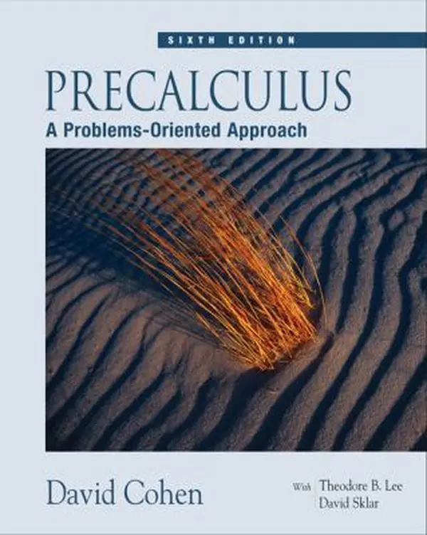 USED-Precalculus: A Problems-Oriented Approach (with CD-ROM and iLrn™ Tutorial) by David Cohen (Hardcover)