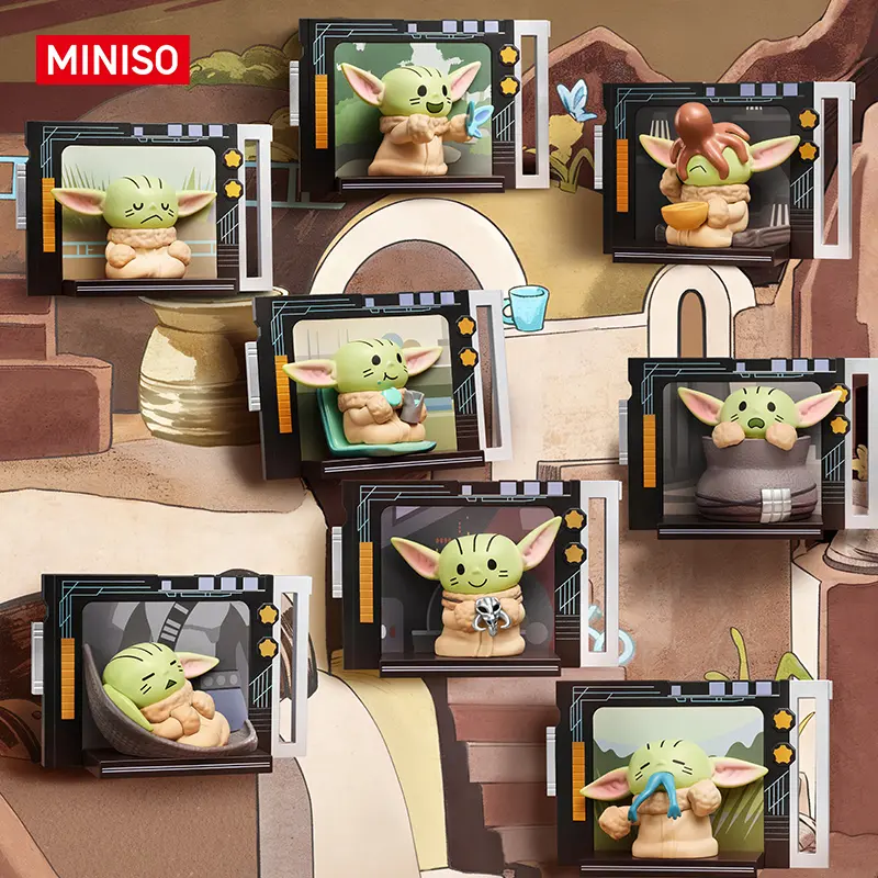 MINISO Star Wars Grogu Training Day Blind Box | Baby Yoda Mystery Figure | Mandalorian Collectible Desk Decor | Official Star Wars Fan Toy Gift #GroguBlindBox #StarWarsToys #BlindBoxUnboxing