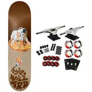 Toy Machine Skateboard Complete Willard Forced Coffee 8.5" x 32"