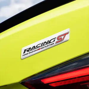 3D Car Stickers for Ford Focus 2 & 3, St Racing Logo Decals, Stylish Automotive Badges, Enhance Your Vehicle's Look