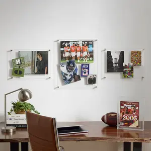 Triple Combo Gallery Wall: Set of 3 Acrylic Memo Boards + Magnets