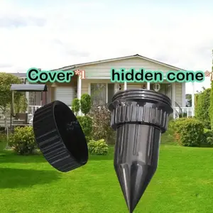 Private Money Storage Organizer, Garden Watering Nozzle, Lawn Sprinkler Head, Key Holder, Hidden Coin Vault, Convenient Storage Device