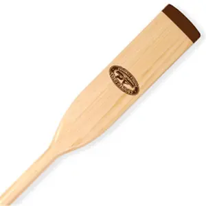 212 MAIN Crooked Creek Varnished Wood Paddle Oar - 6.0 ft, with Grip, Kayak-Compatible Water Sports Kayaking Accessory