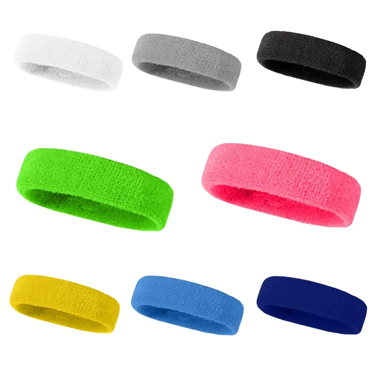 Sports Sweatband Headband for Basketball Football, Comfortable Hair Tie for Outdoor Activities, Ideal Party Accessory for Sports Enthusiasts, Sweat Absorbing Headband, Workout Headband, Training Headband, Sports Headbands