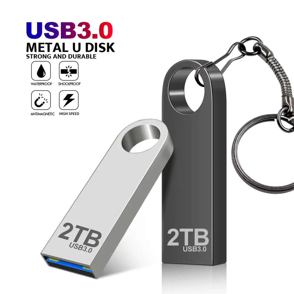 2-in-1 Type-C OTG Adapter with Metal Body - High-Speed USB External Memory Drive for Phones, Tablets, Computers, USB-to-Type-C File Transfer & Backup (Travel, Office Use)