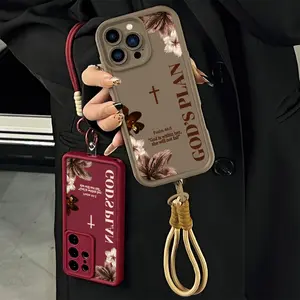 GOD'S PLAN case for iPhone Samsung 17Pro Max Air 16 15Plus 14 13 12 11 XR XS Galaxy S25 S24 S23 S22 S21 A54 A53 A52, Full-Coverage Lens Protection, Shockproof Drop, Protection Durable, Bible Quote Phone Case for Everyone, Religions, Beliefs.JY49