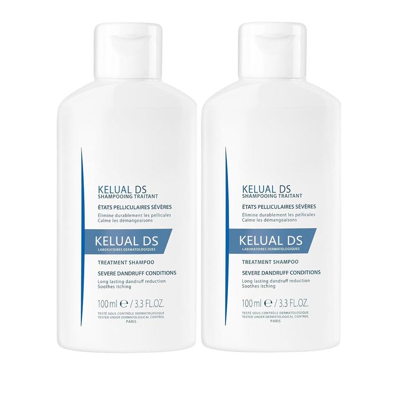 Anti-Dandruff Shampoo, Treatment Shampoo for Severe Dandruff, Long-Lasting Relief, 3.3 Fl Oz (1 Pack)