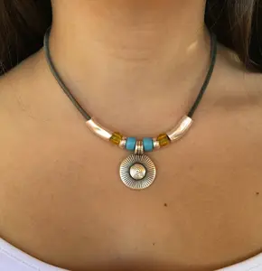Aztec Beaded Necklace