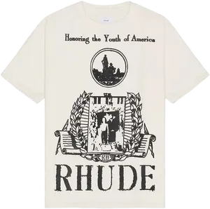 RHUDE Youth Of America Tee