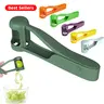 LUVAN Stainless Steel Grape Cutter - Durable ABS Fruit Tool for Toddlers 1-3, 1-Press Quarter Slicing, Automatic Spring Return, Thumb Operation, Safe for Cherry Tomato, Kids' Snacks, Outdoor Activities, Party Platters Kitchen Supply,familyfun