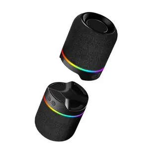 Magnetic Bluetooth Speaker Subwoofer Outdoor Car Home Desktop Split 2-in-1 Mini Audio Black playtime tws small wireless crayola