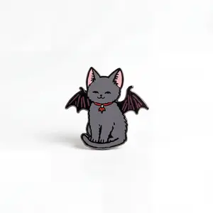 Cat Bat Pin (Sketch Variant)