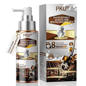 PKU Hair Growth Spray for Women & Men Hair Growth Serum Hormone Free Hair Regrowth Treatment for Hair Thinning & Hair Loss Results in 30 Days, 20X Faster Absorption, 60ml