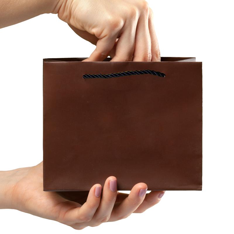 Thickened Personalized Reusable Paper Gift Bags For Small Businiss With Logo Handles, Different Sizes Two Sided Printing Kraft Gift Bags, Durable Water-Proof Custom Your Brand Text Lamination Kitchen Shopping Retail Birthday Party Favors Wedding Sacks