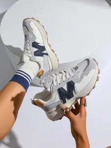 Women's Spring New Thick Sole Dad Shoes, Soft Bottom Casual Sporty Running Shoes, Versatile Comfortable Sneakers for Daily Wear