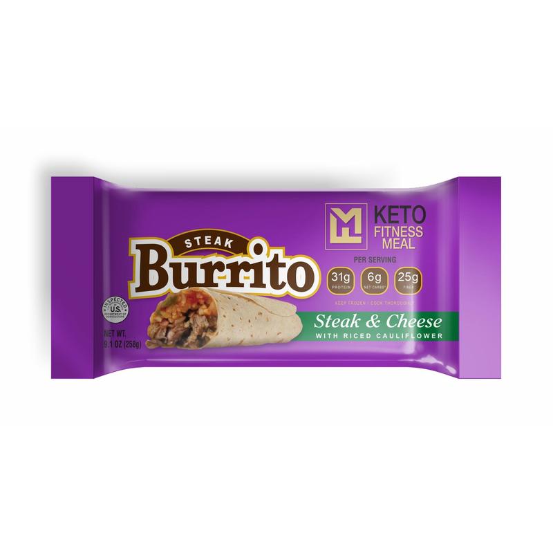 12 Keto Diet Burrito - Mix & Match Pork-Chicken-Steak $5.75 each Free Shipping