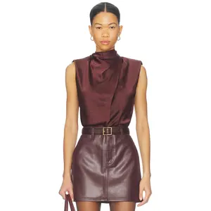 ASTR the Label Inaya Top in Dusty Plum