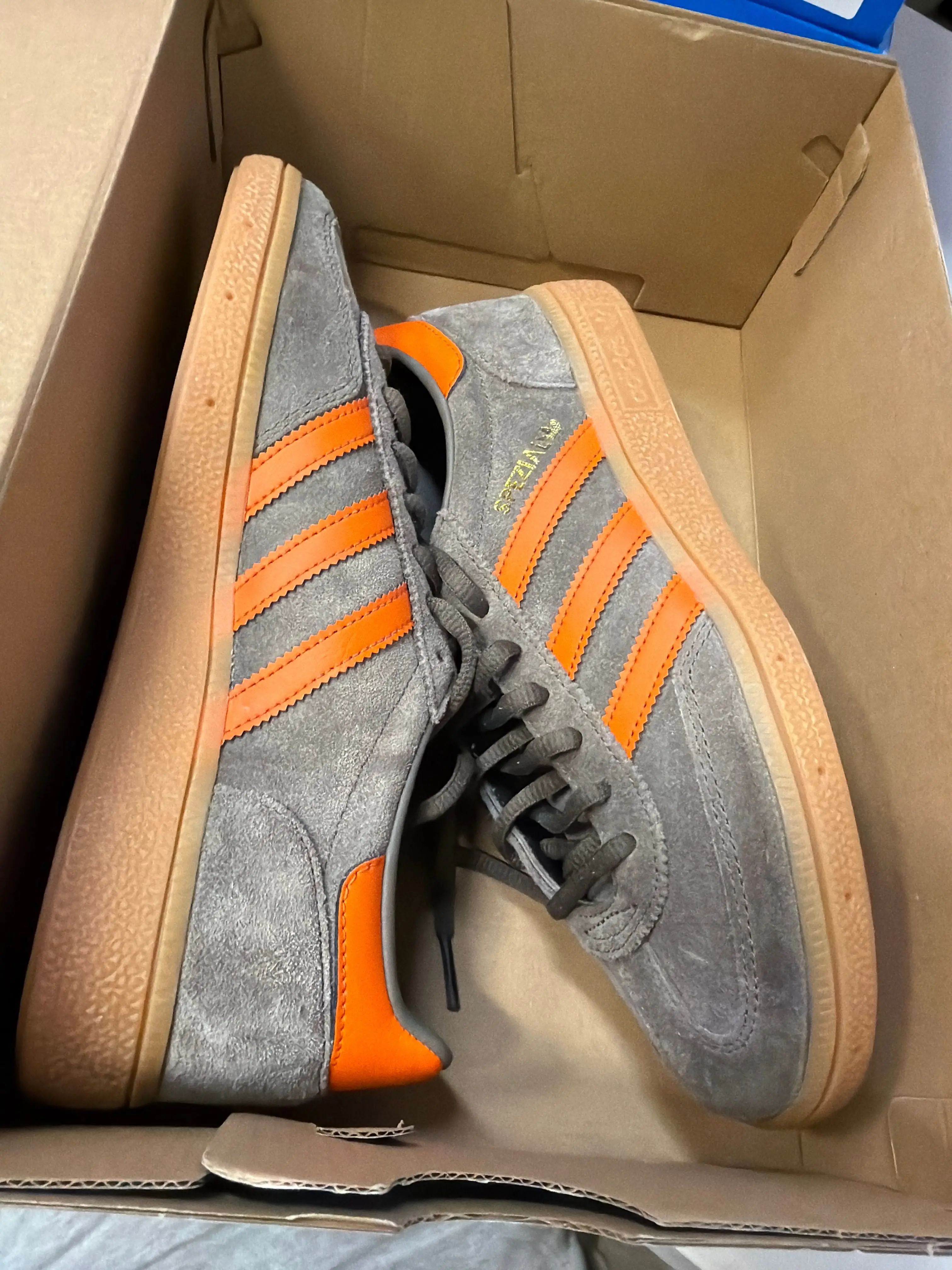 adidas Handball Spezial Cargo Brown Orange Gold Metallic