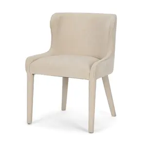 Nelly Cream Chenille Dining Chair - Set of 2